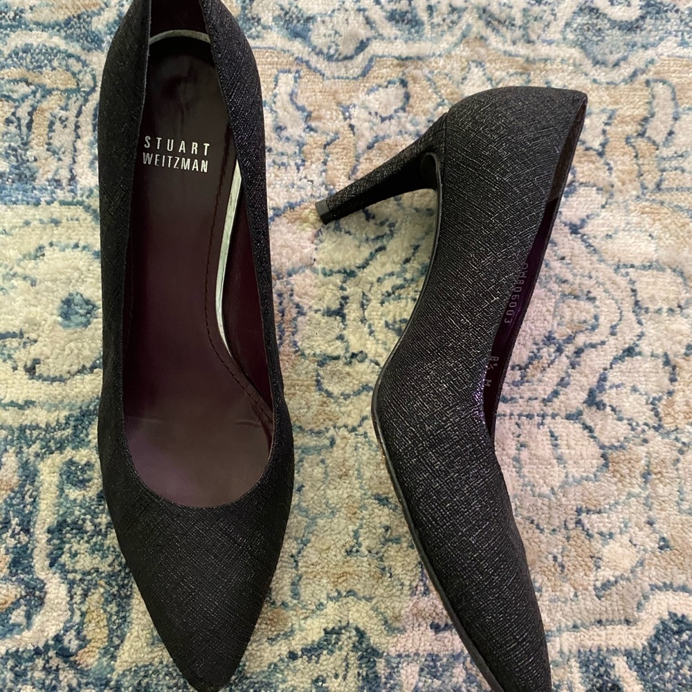 Stuart Weitzman Black Heels size 8.5M